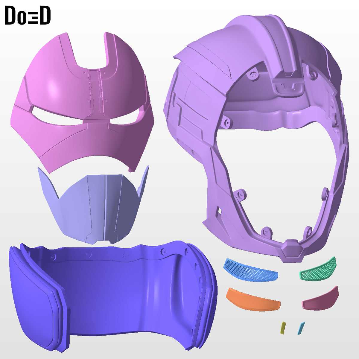 IronHeart Mark 1 Helmet Iron Man | 3D Printable Model STL File #IH1