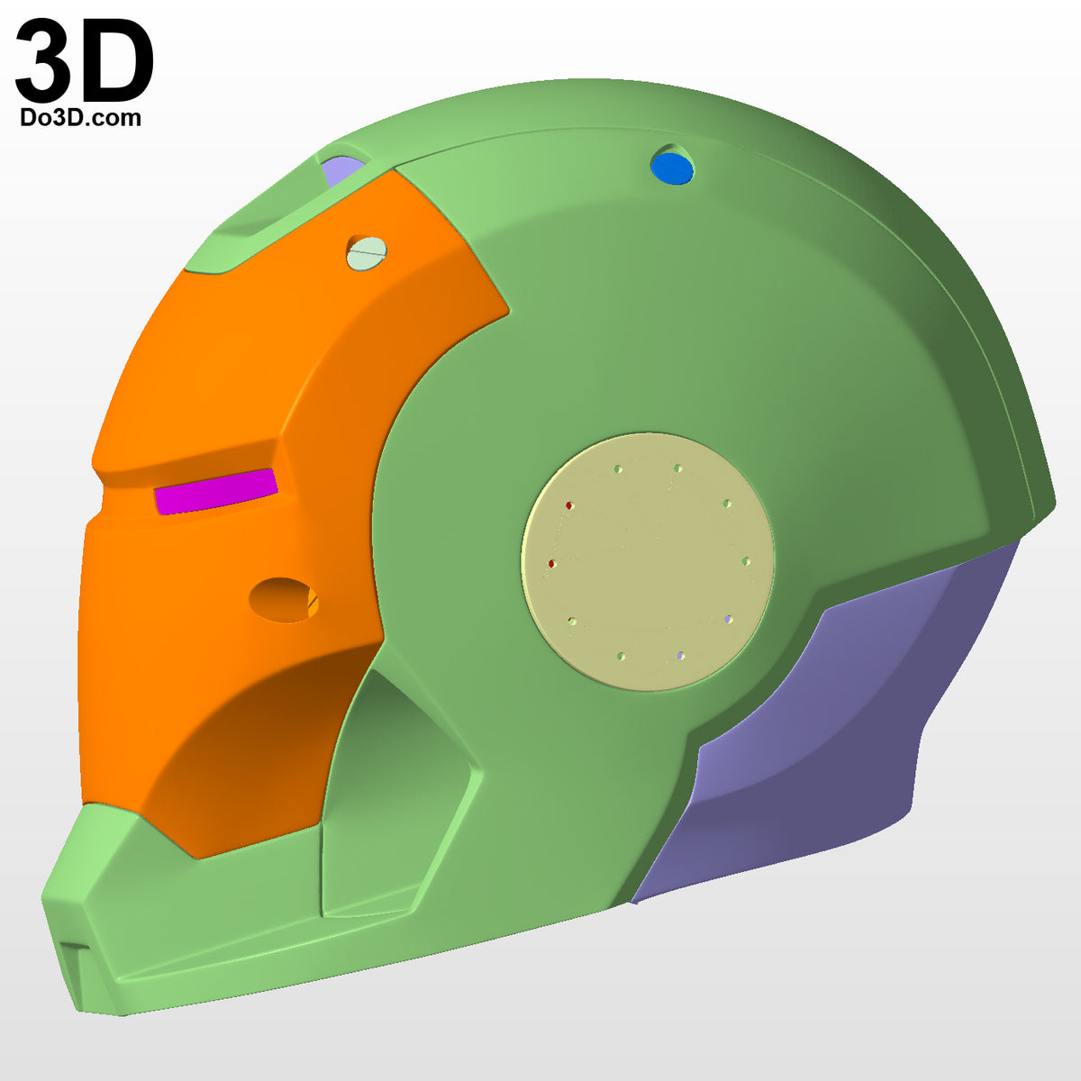 Scuba Iron Man 3 Helmet Mark XXXVII MK 37 | 3D Printable Model #SC31