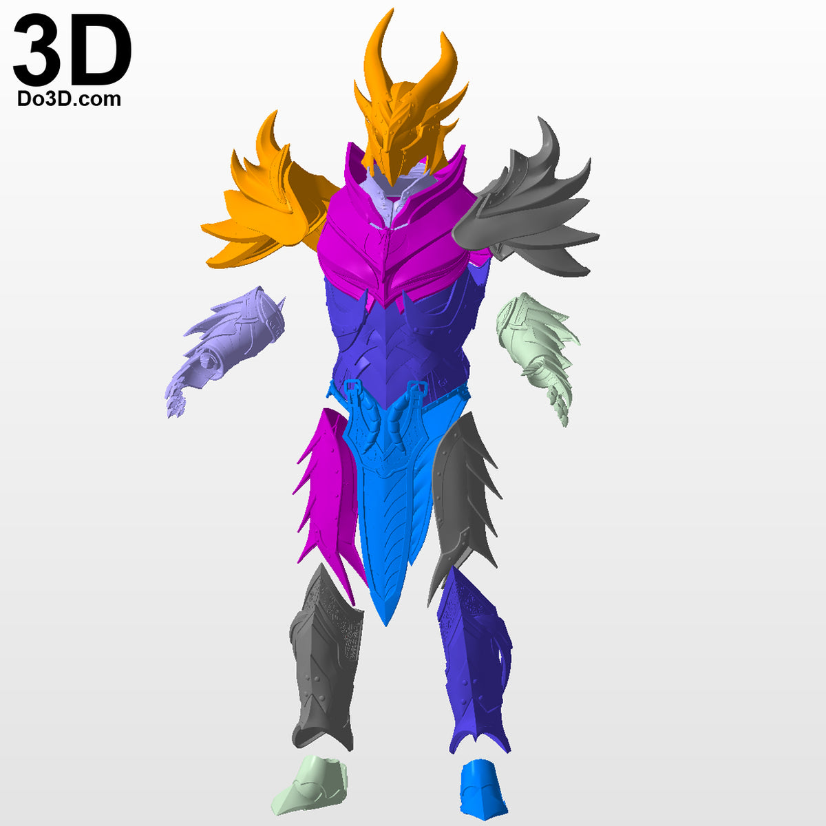 Daedric Full Armor Skyrim Elder Scrolls Online ESO | 3D Printable Model #2874