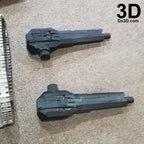 Batmobile BVS Cannon Machine Gun / Blaster | 3D Model Project #823