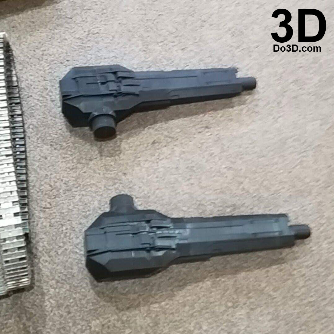 Batmobile BVS Cannon Machine Gun / Blaster | 3D Model Project #823
