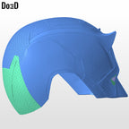 Daredevil Born Again Mask Helmet | 3D Printable Model Print File STL #DB25