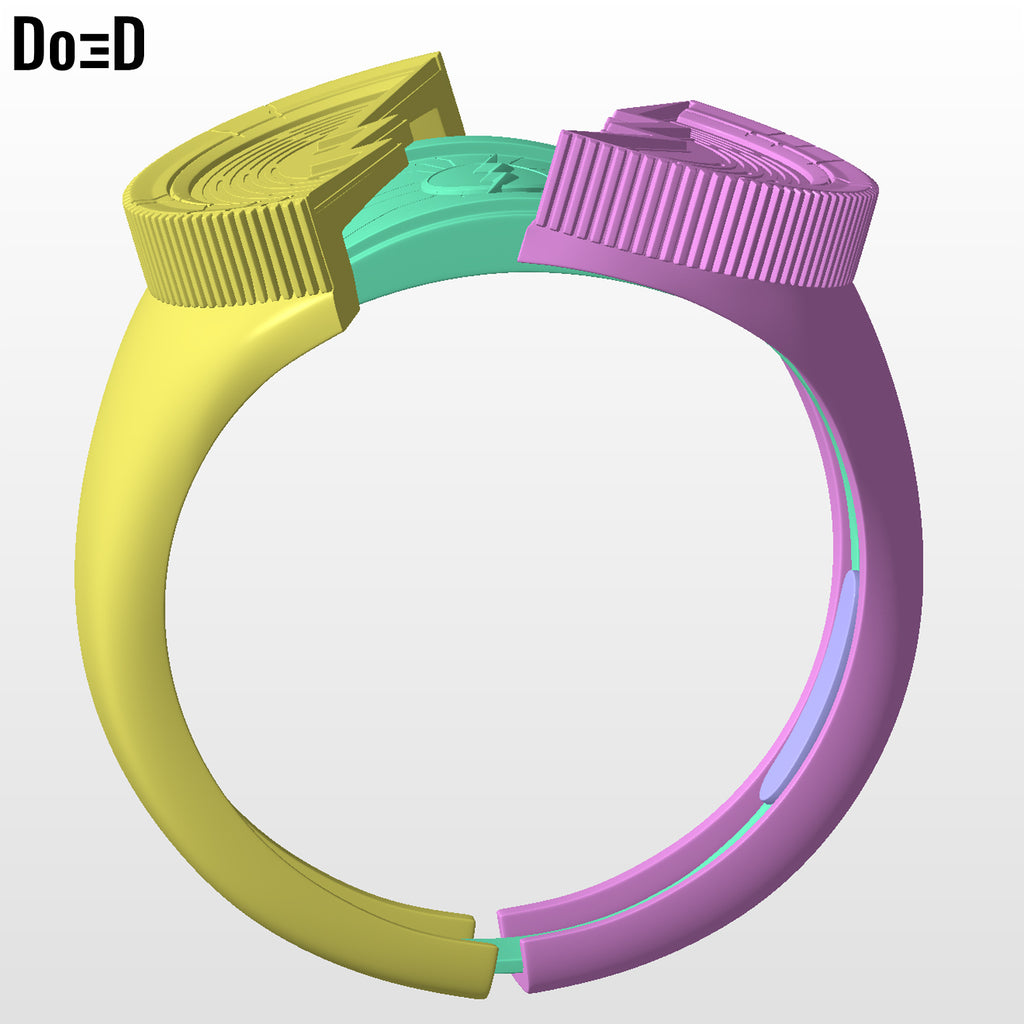 The Flash 2023 Ring for Resin Printing | 3D Printable Model STL #FR2