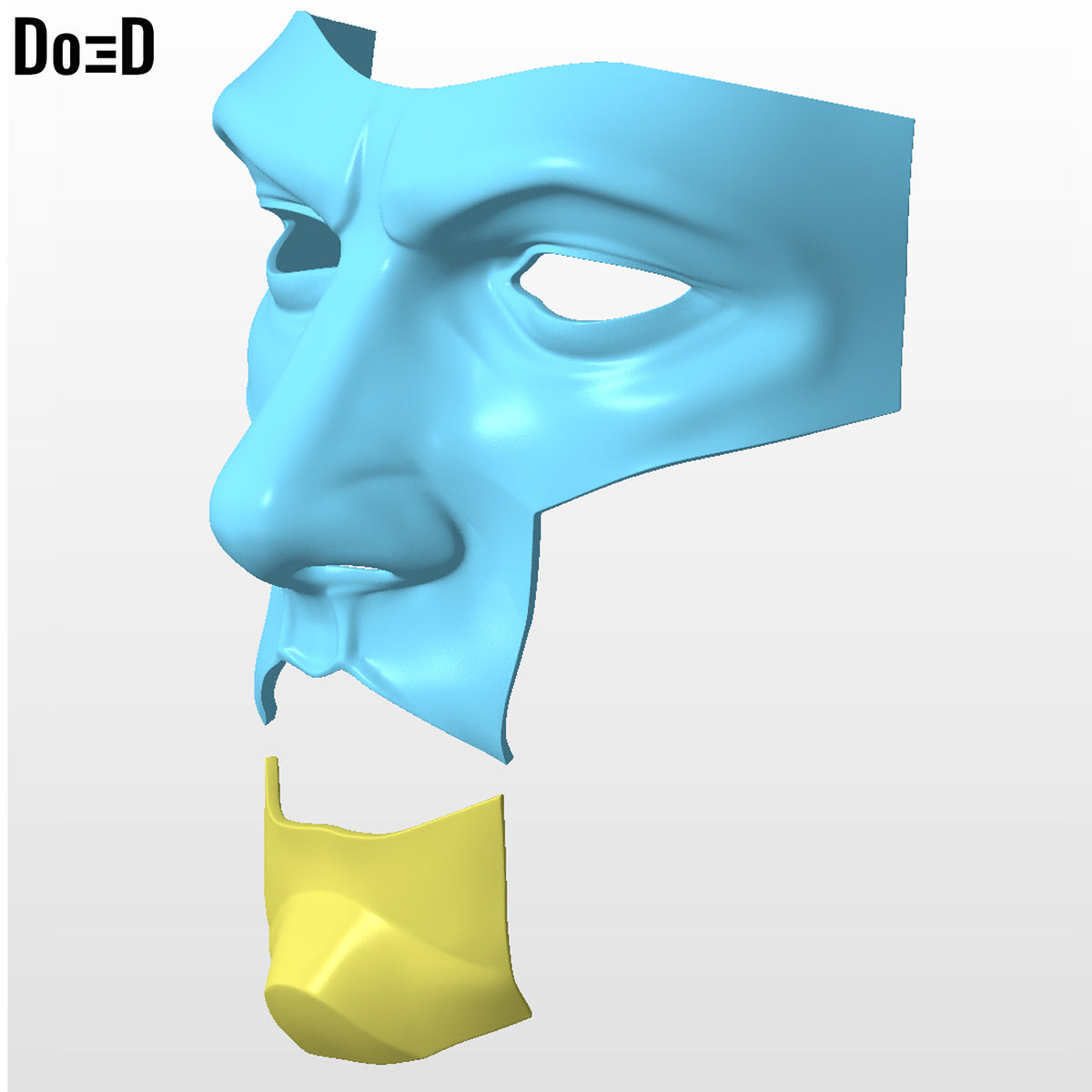Mister Terrific Face Mask Superman 2025 | 3D Printable Model #MF1