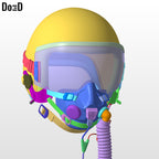Top Gun Maverick 2022 Helmet Tom Cruise Prop | 3D Printable Model STL File #T921