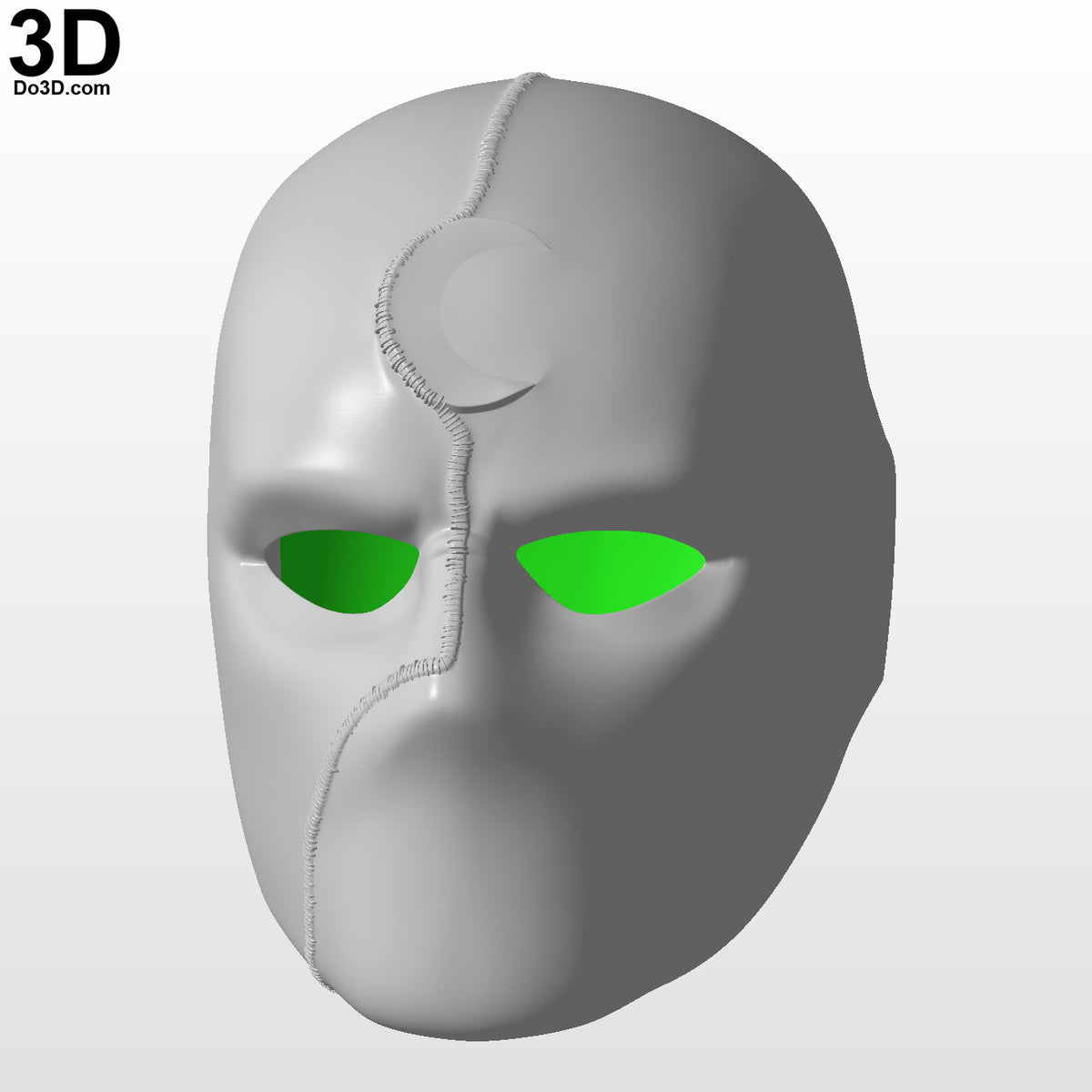 Mr. Knight Helmet Mister Mr Face Shell 3D Printable Model Print File #M198