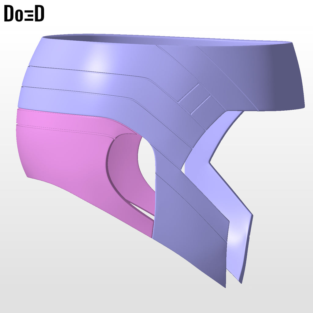 Gambit Helmet 2024 from Deadpool and Wolverine 3D printable model STL file #GB11