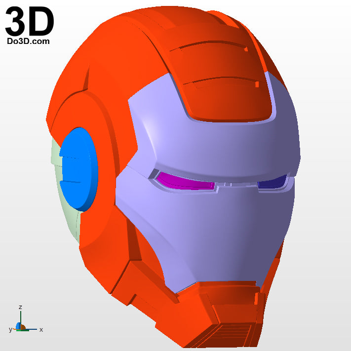 Iron Man Mark I Armor War Machine 001  MK 1 | 3D Printable Model STL File #795