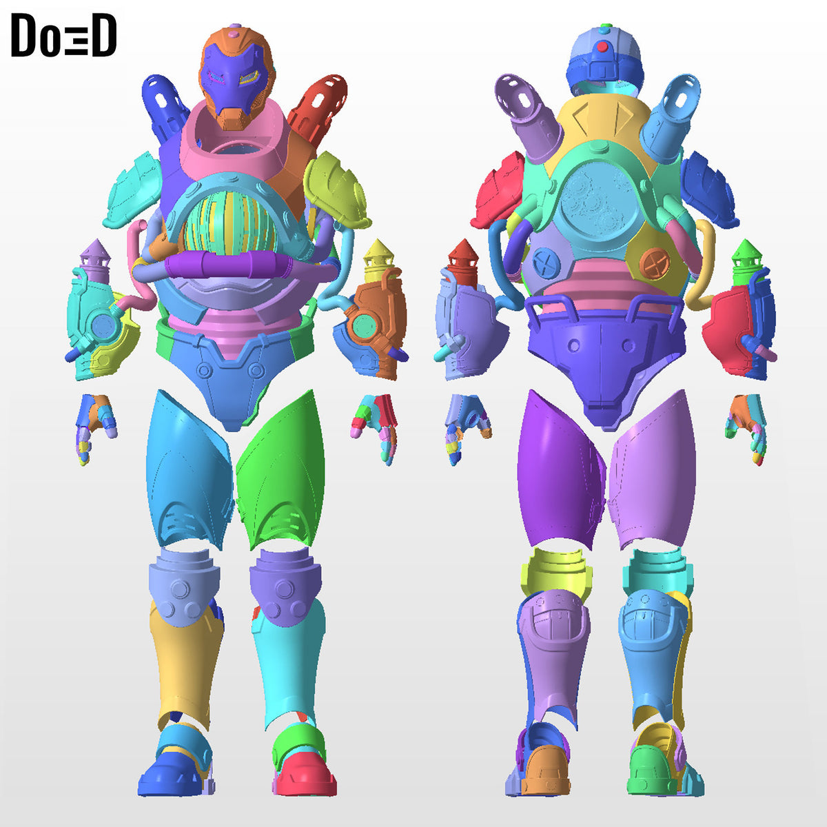 Iron Man Steampunk Armor | 3D Printable Model #SP11