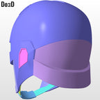 Captain Super Nova Corp Soldier Helmet Whatif 2 | 3D Printable Model STL #C771