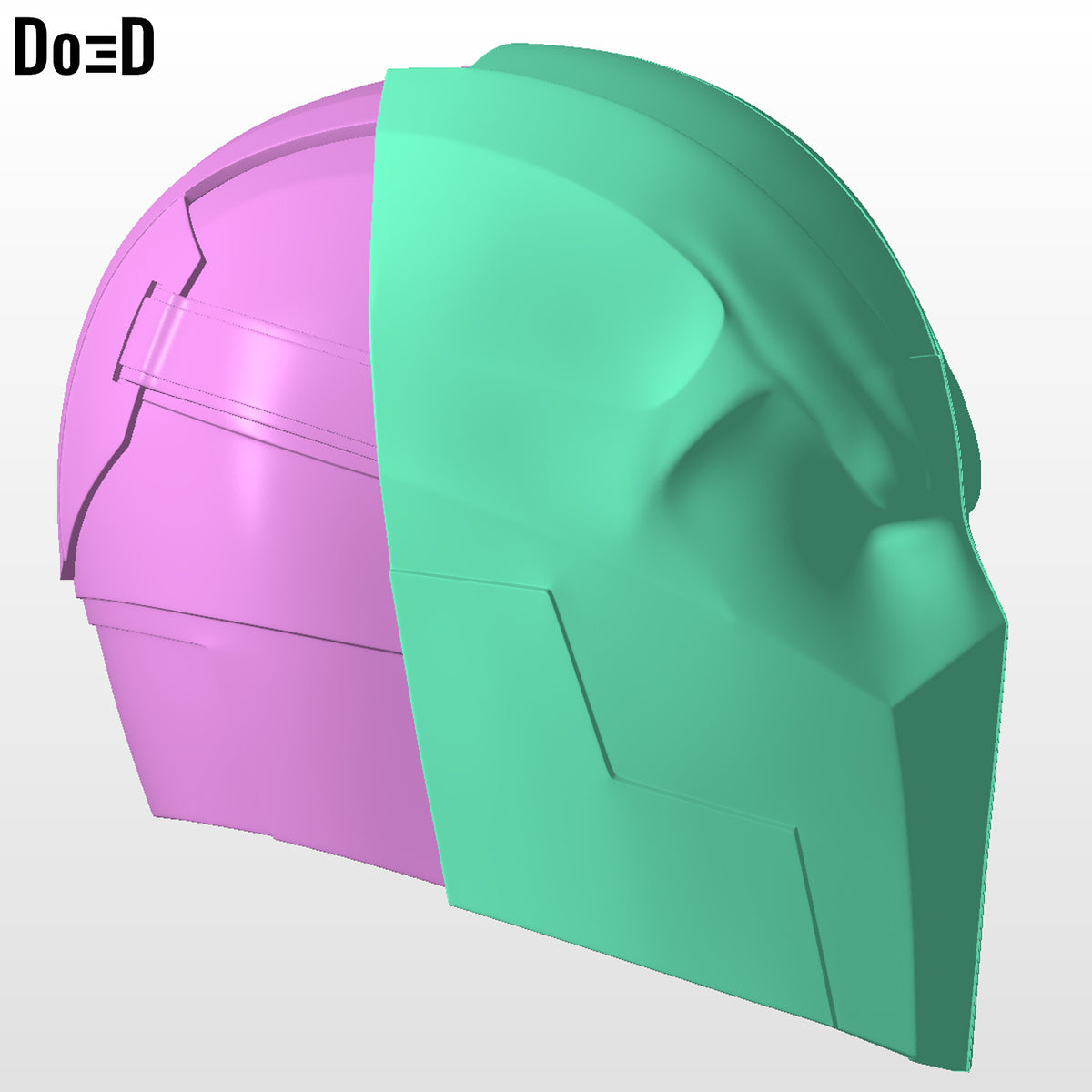 Deathstroke Justice League Helmet Mask, Cowl | 3D Printable Model STL #DJ67