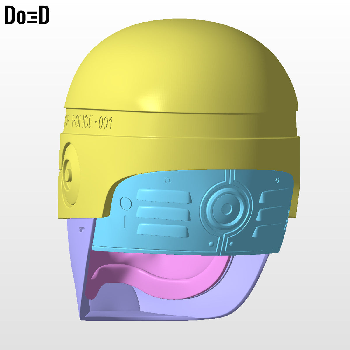 Robocop 1987 Helmet | 3D Printable Model Print File STL #R18