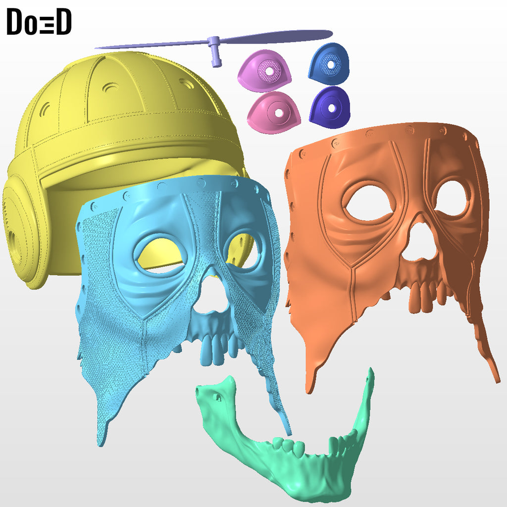 Headpool Helmet | 3D Printable File #HP62