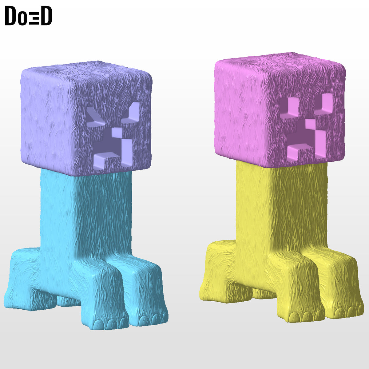 Creeper Minecraft Figure/Statue | 3D Printable Model #CM10