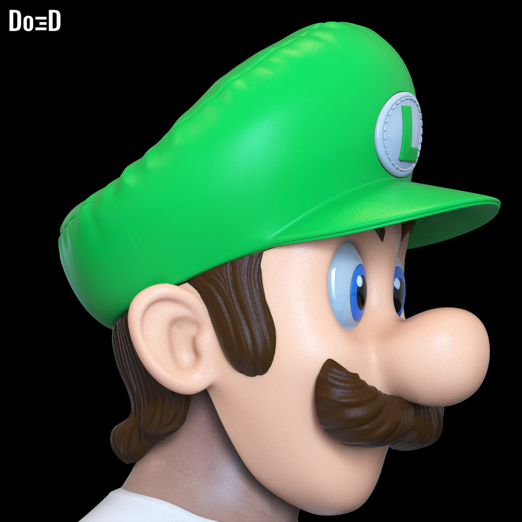 Bundle: Super Mario Movie Helmets Luigi Mario | 3D Printable Model #BSMM02