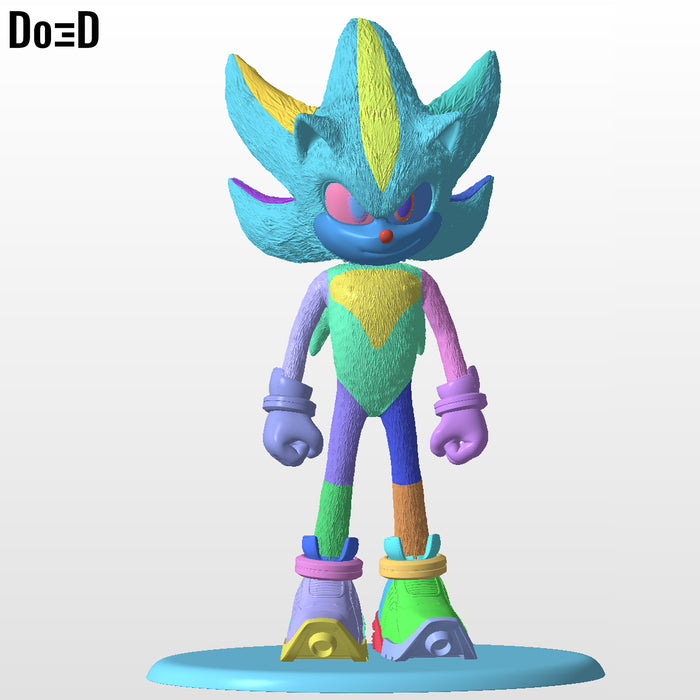 Shadow Sonic 3 Statue | 3D Printable Model #SS04