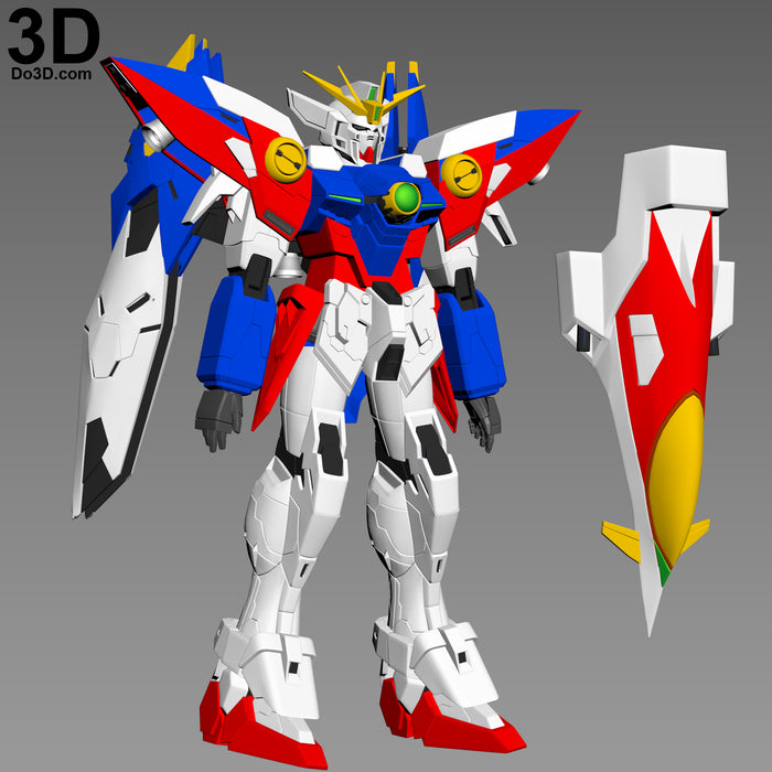 XXXG-00W0 Gundam Wing Zero Full Body Armor | 3D Model Project #3792