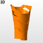 Shazam! Armor Set Cosplay Replica Prop Armors | 3D Model Project #5749