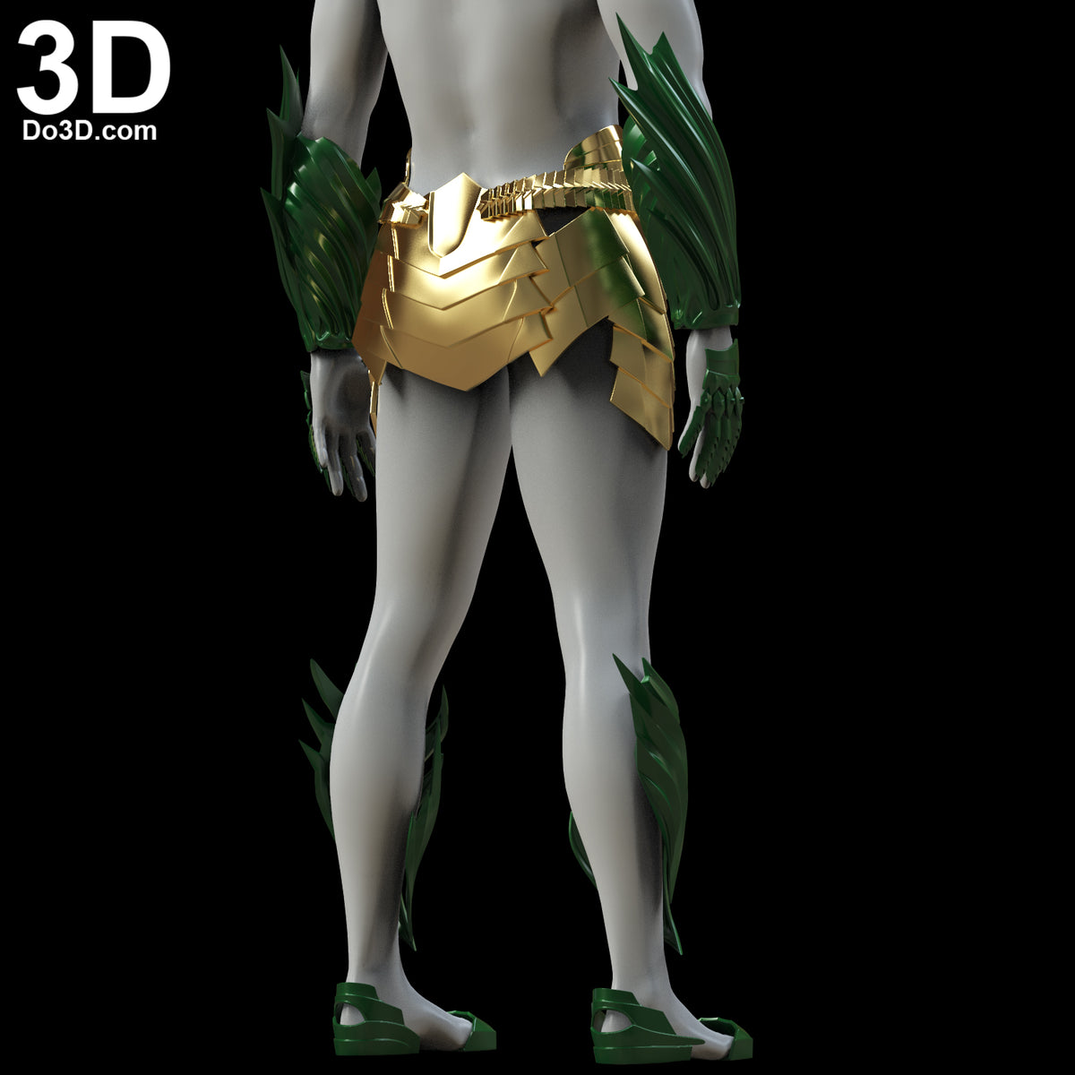 Aquaman 2018 set with Trident | 3D Printable Model Print STL File #5164