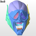 Bundle: Green Goblin Helmet Swappable Wazzup, OG, Smiling | 3D Model #GBW1