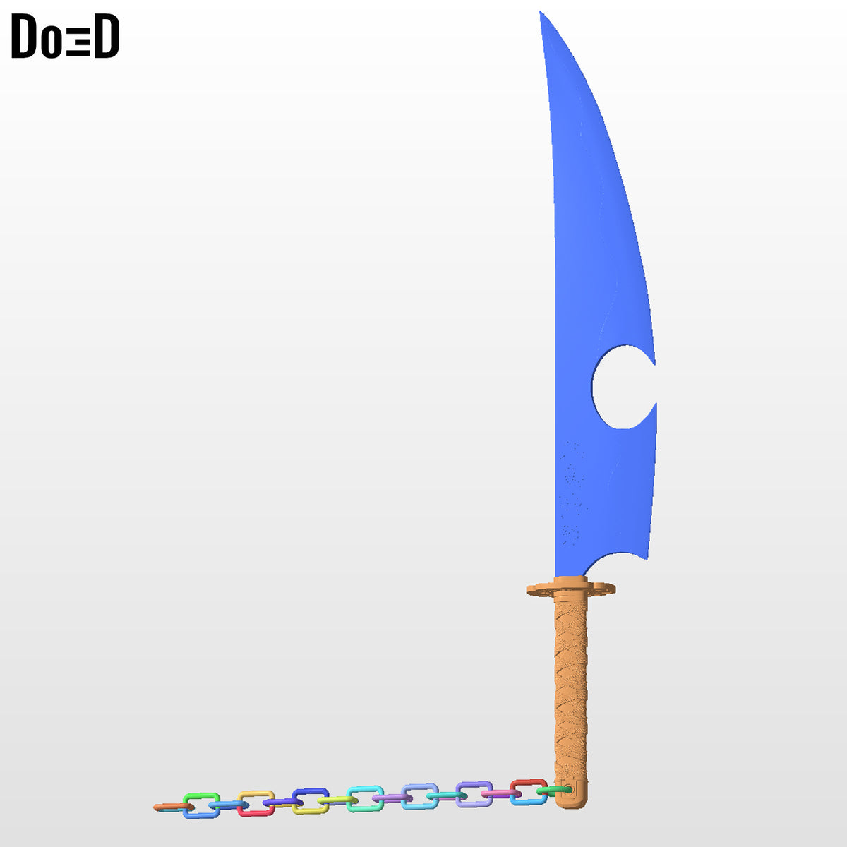 Tengen Uzui Nichirin Swords Demon Slayer Weapon | 3D Printable Model #TUDS1