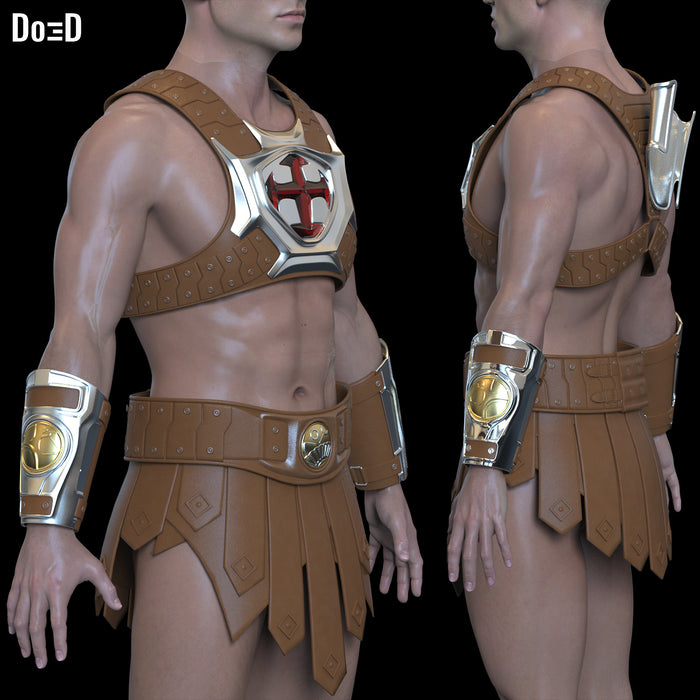 He-Man Full Body Armors Masters of the Universe 3D Printable Model #HM4482