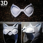 Catwoman Arkham Knight Helmet and Goggles | 3D Model Project #2435