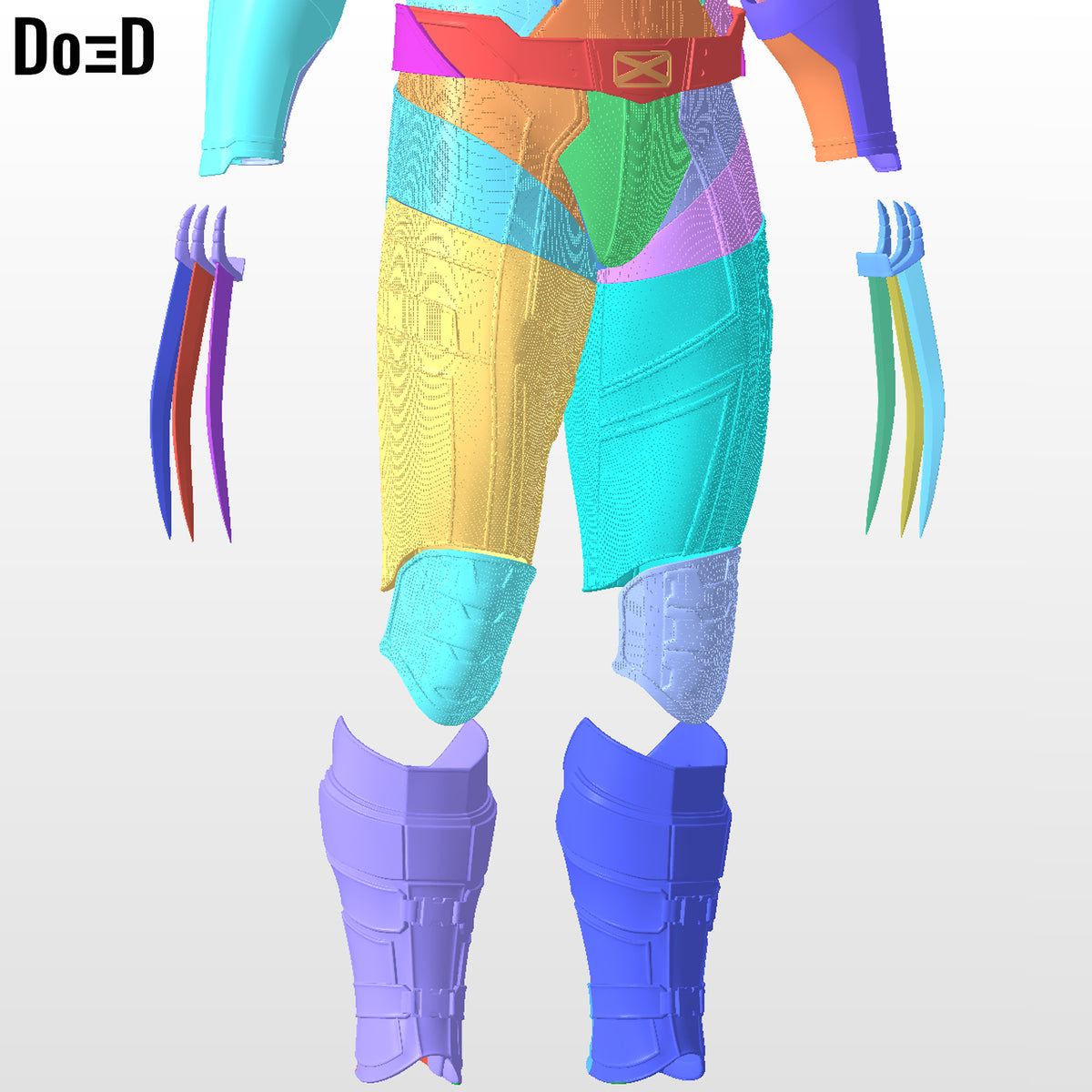 Wolverine Full Body Armor / Suit Deadpool 3 Version 3D Printable Model STL #WD77