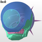 Bomb Devil Helmet Reze Female Girl Chainsaw Man 3D Printable Model STL File #BD3