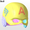 Captain America 2012 Avengers 1 Helmet | 3D Model Project #6082