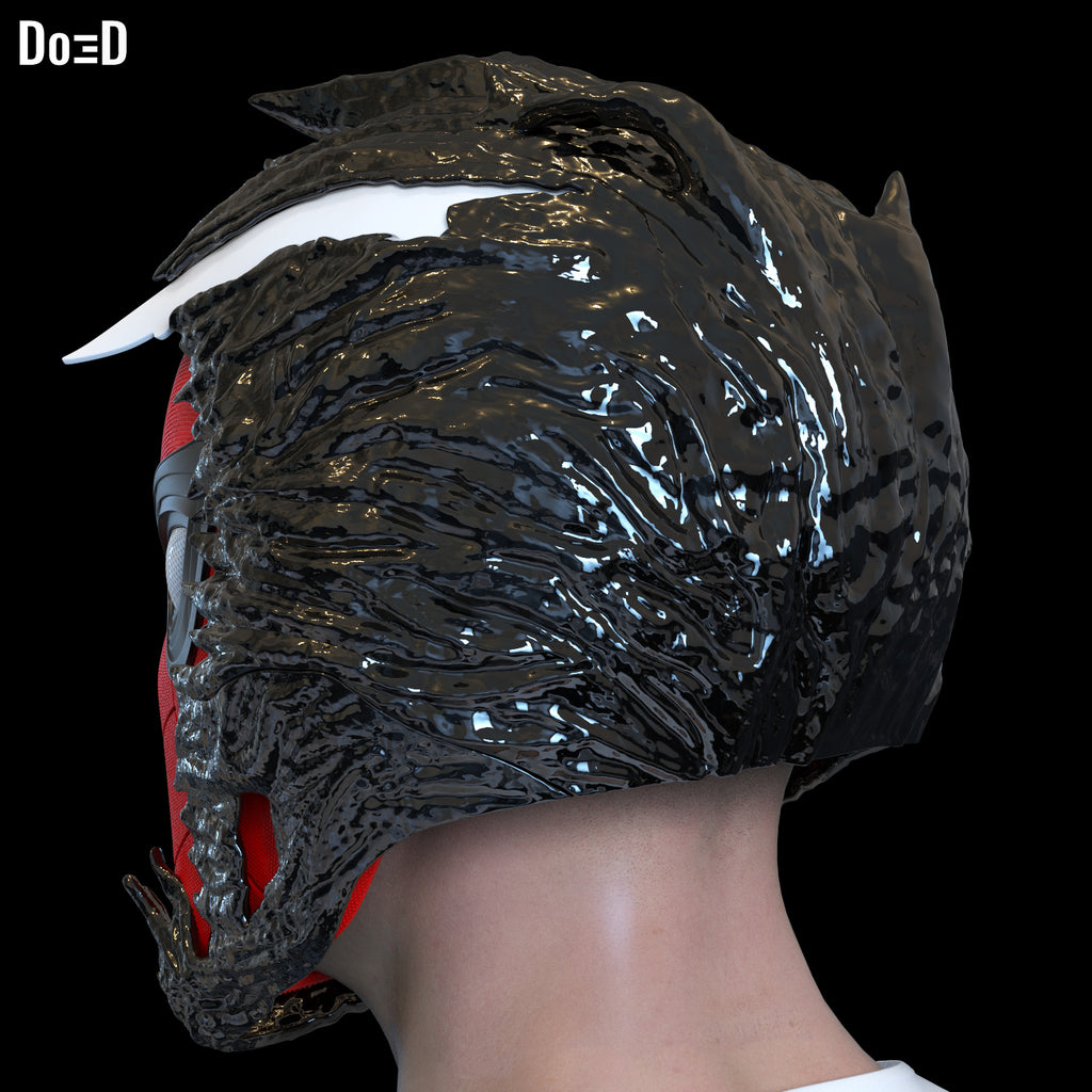 Venomization Helmet Peter Parker Black Suit Special Spider-Man Homecoming #SV26