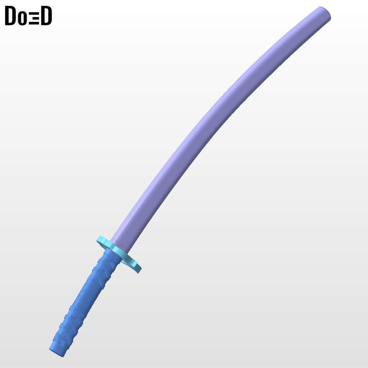 Katana Demon Slayer Tanjiro Kamado Nichirin Sword | 3D Printable Model #DS25