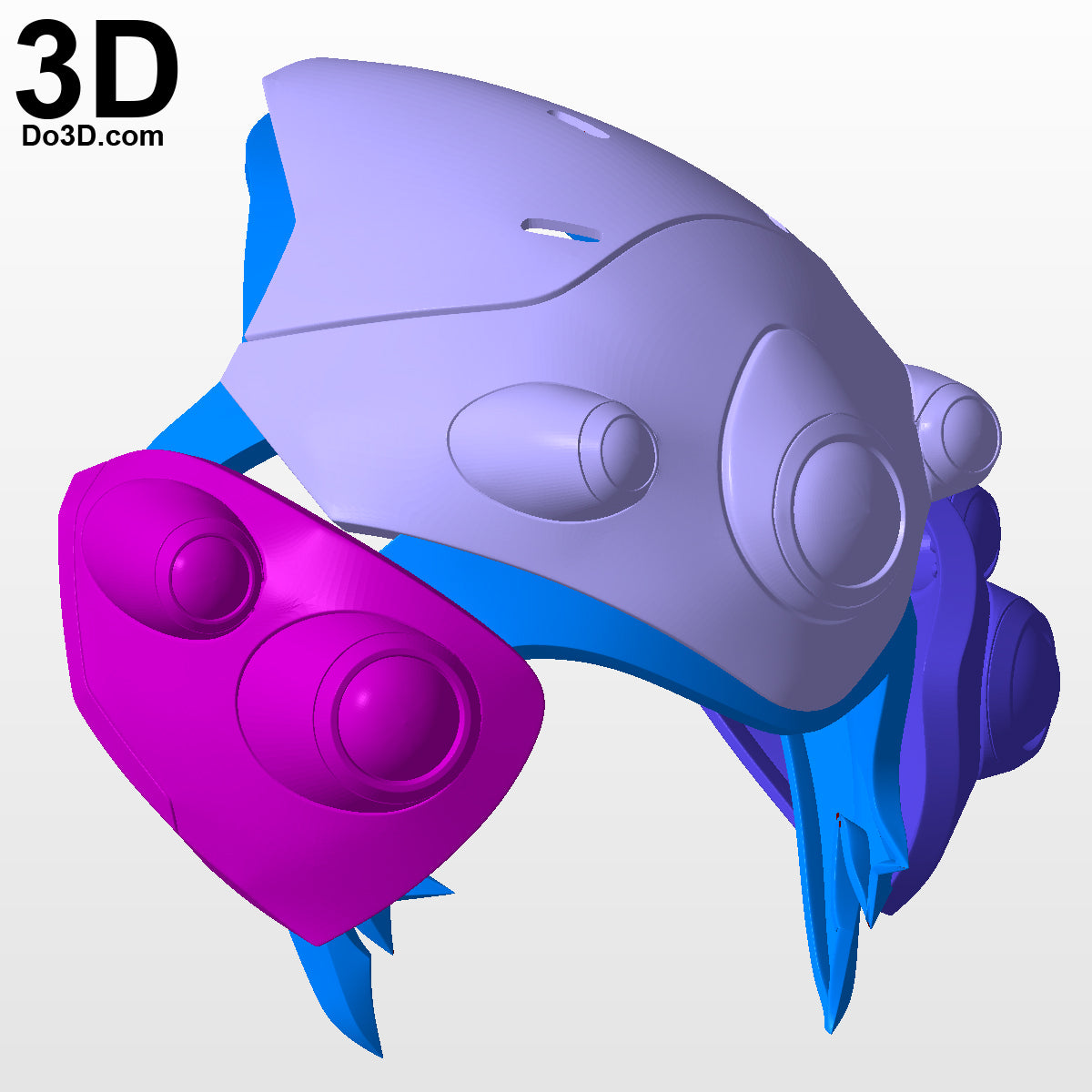 WidowMaker Overwatch Helmet | 3D Model Project #2964