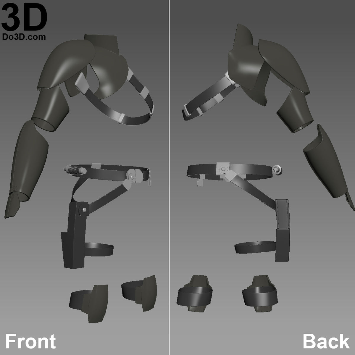 Agent Kanan Jarrus Full Body Armors Star Wars Rebels | 3D Model Project #965