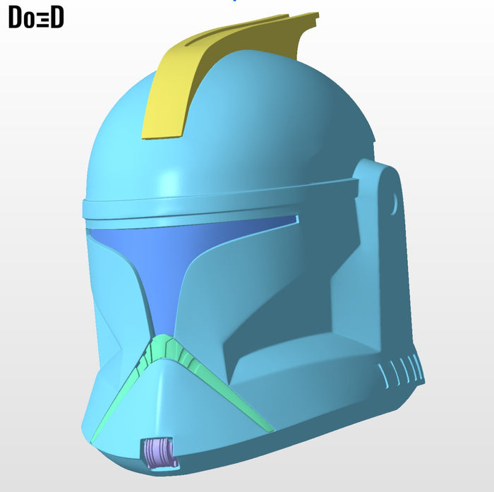Clone Trooper Phase 1 Star Wars Helmet | 3D Printable Model Project #1631