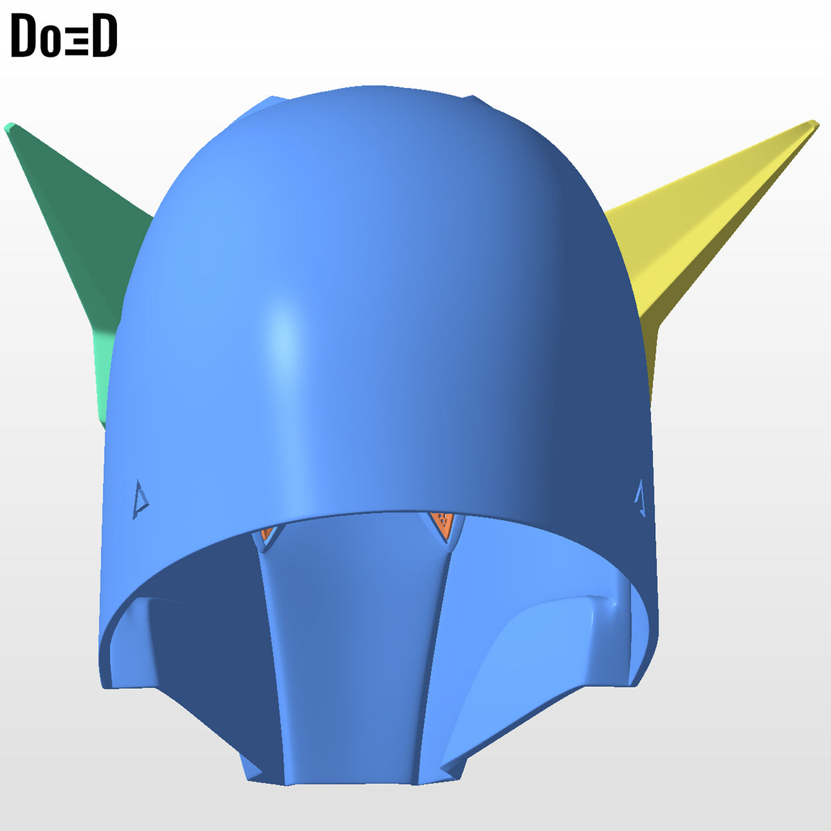 Mecha Man Helmet Dispatch | 3D Printable Model STL File #MM20
