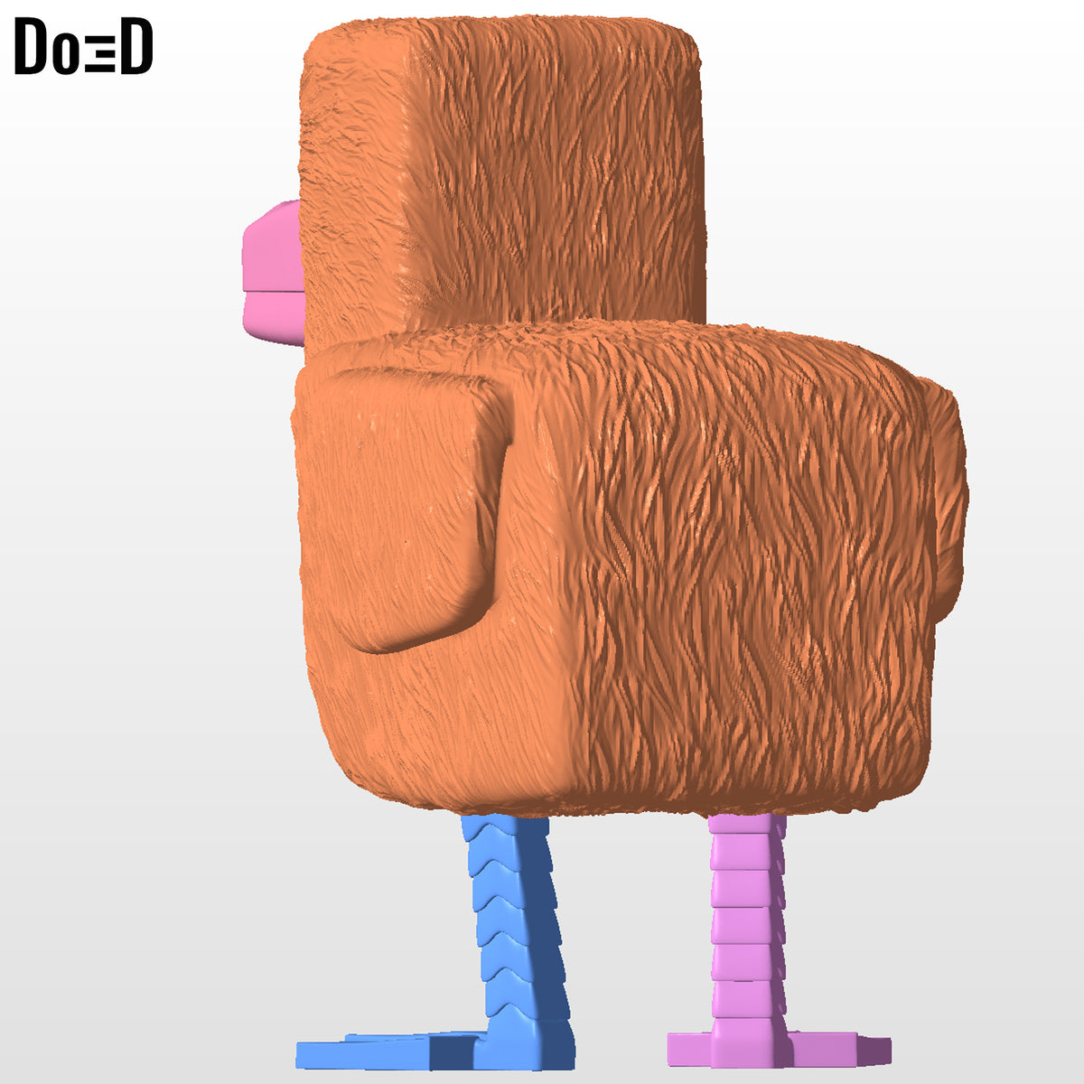 Chicken Minecraft Movie | 3D Printable Model STL File #CM91