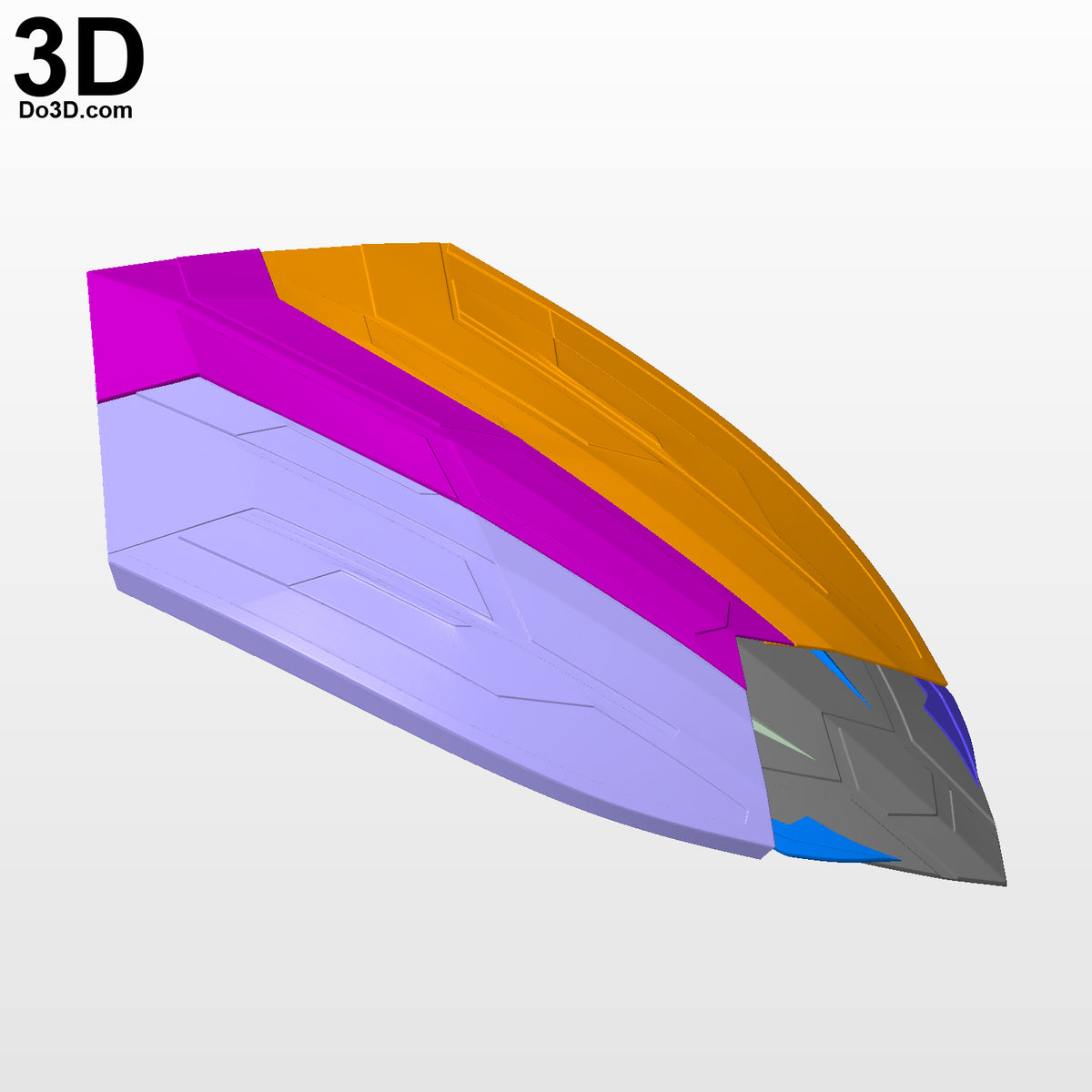 Captain America Gauntlet Wakanda Nomad Shield | 3D Model Project #4102
