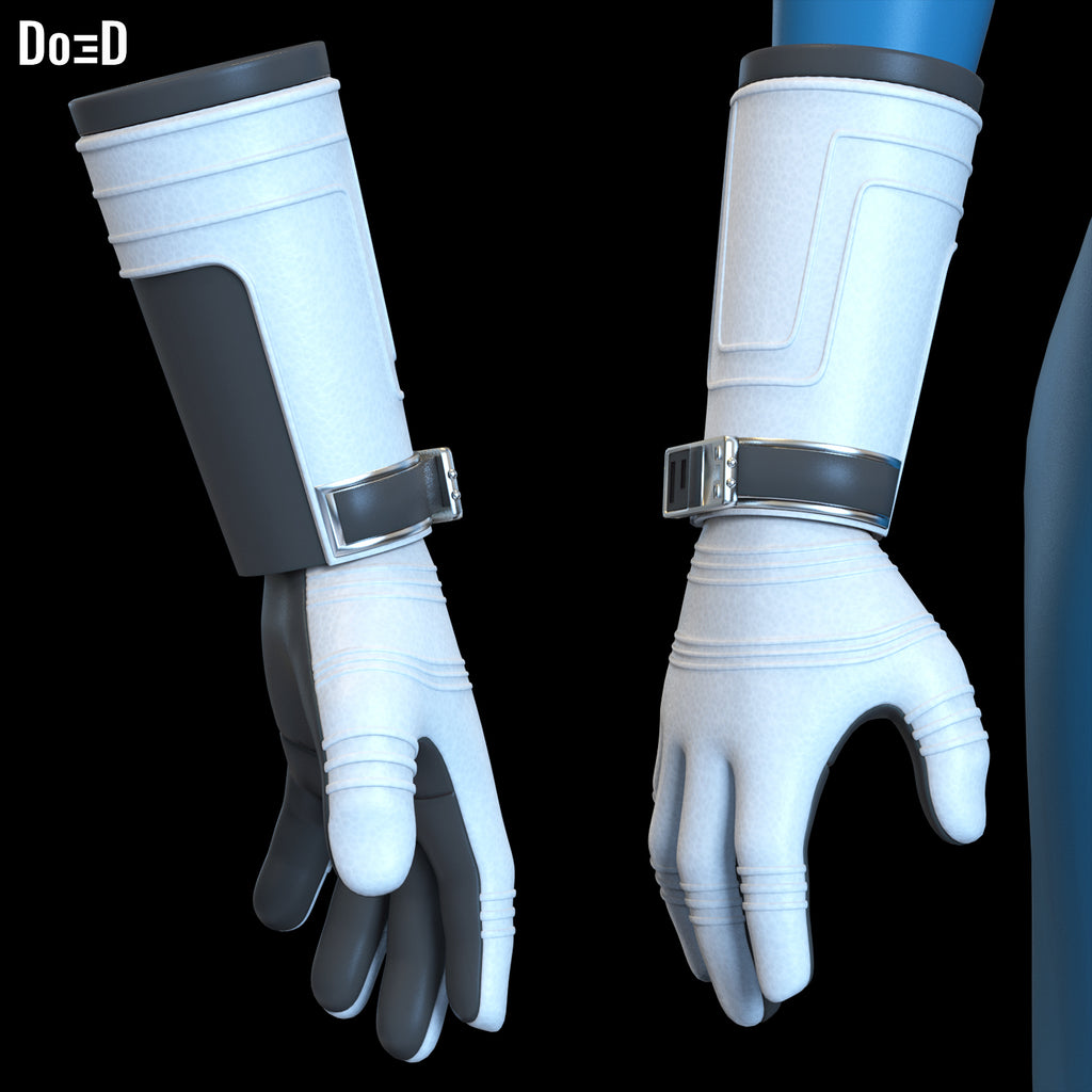 Bundle: Invisible Woman Neck Gauntlet Boots Belt Shoes Fantastic Four STL #IW189