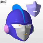 Gamma 1 & 2 Helmet Dragon Ball Super Hero 3D printable model STL print file #G12