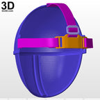 Squid Game Pink Soldier Mask / Helmet Red Hood | 3D Printable Model #SG93