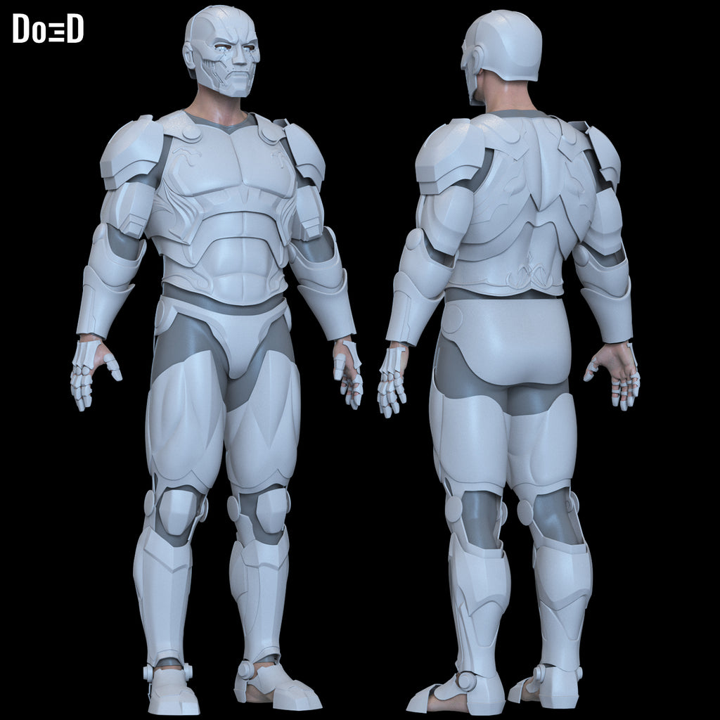 Doctor Doom Victor Von Doom FF2 Full Body Armor  | 3D Printable Model #DDF4