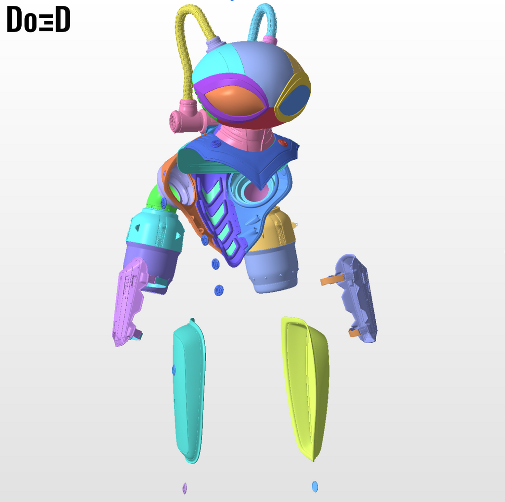Black Manta Full Pack Armor + Trident Aquaman 2023 3D Printable Model STL #B971