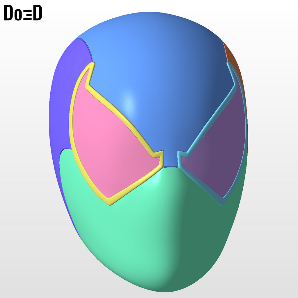 Scarlet Spider-Man Helmet | 3D Printable Model #SS29