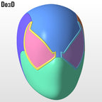 Scarlet Spider-Man Helmet | 3D Printable Model #SS29
