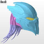 Dek's Bio Mask Predator Badlands Metal Helmet 3D Printable Model STL File #PBL28