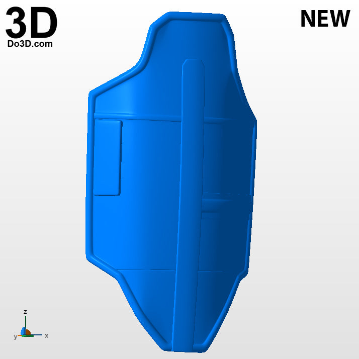 New Thigh Armor Mandalorian Season 2 | 3D Printable Mode Print File STL #MS27