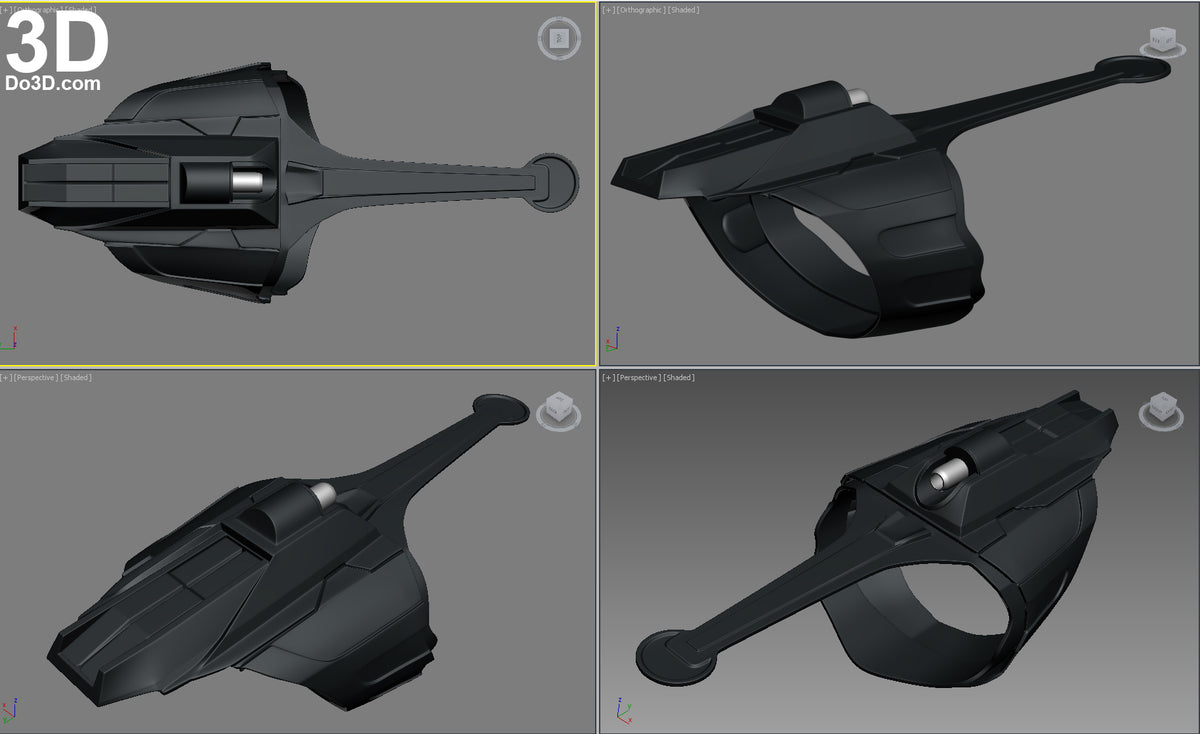 Spider-man Homecoming Web Shooter | 3D Model Project #1005