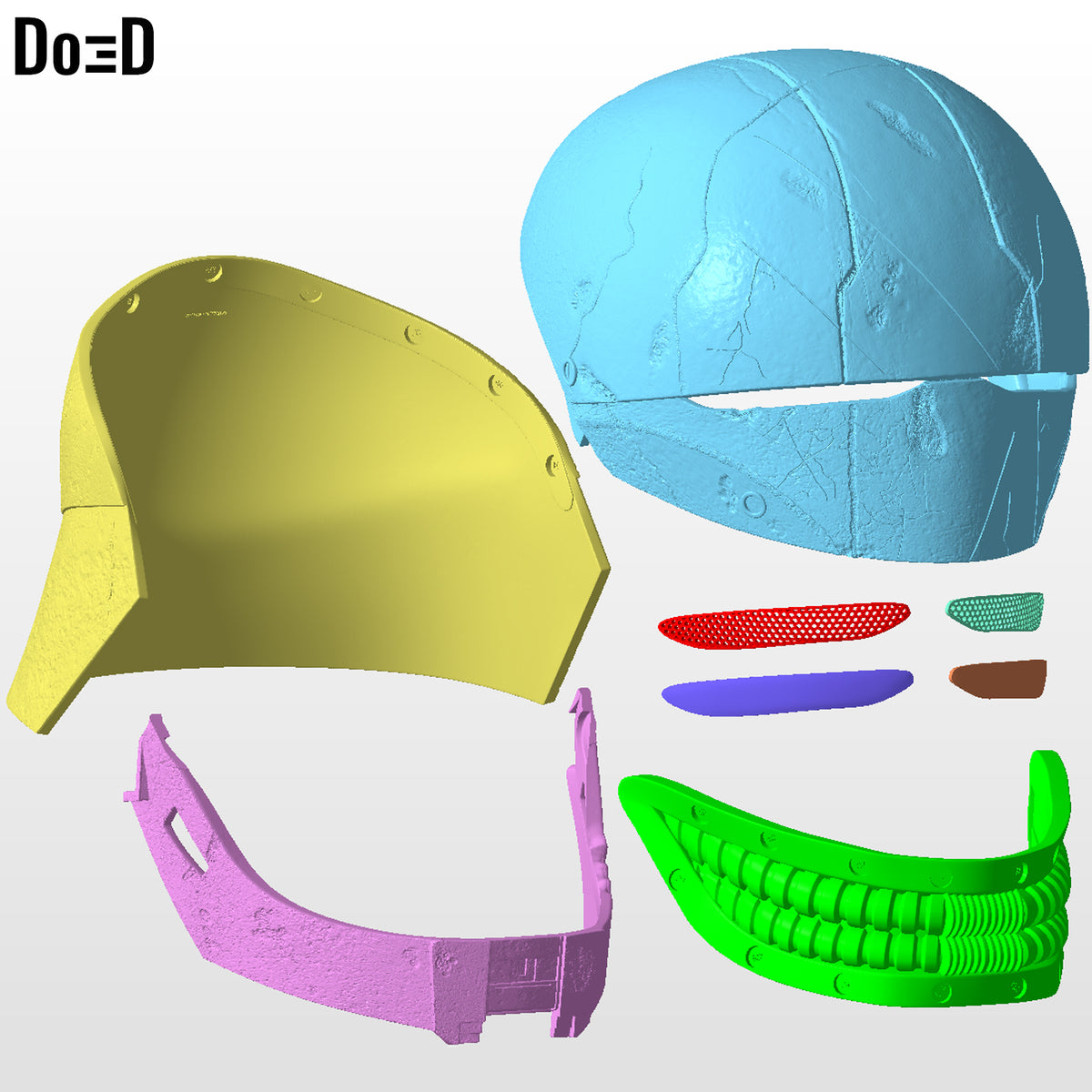 Qimir  The Stranger Helmet Sith Lord Acolyte | 3D Printable Model File #SA12