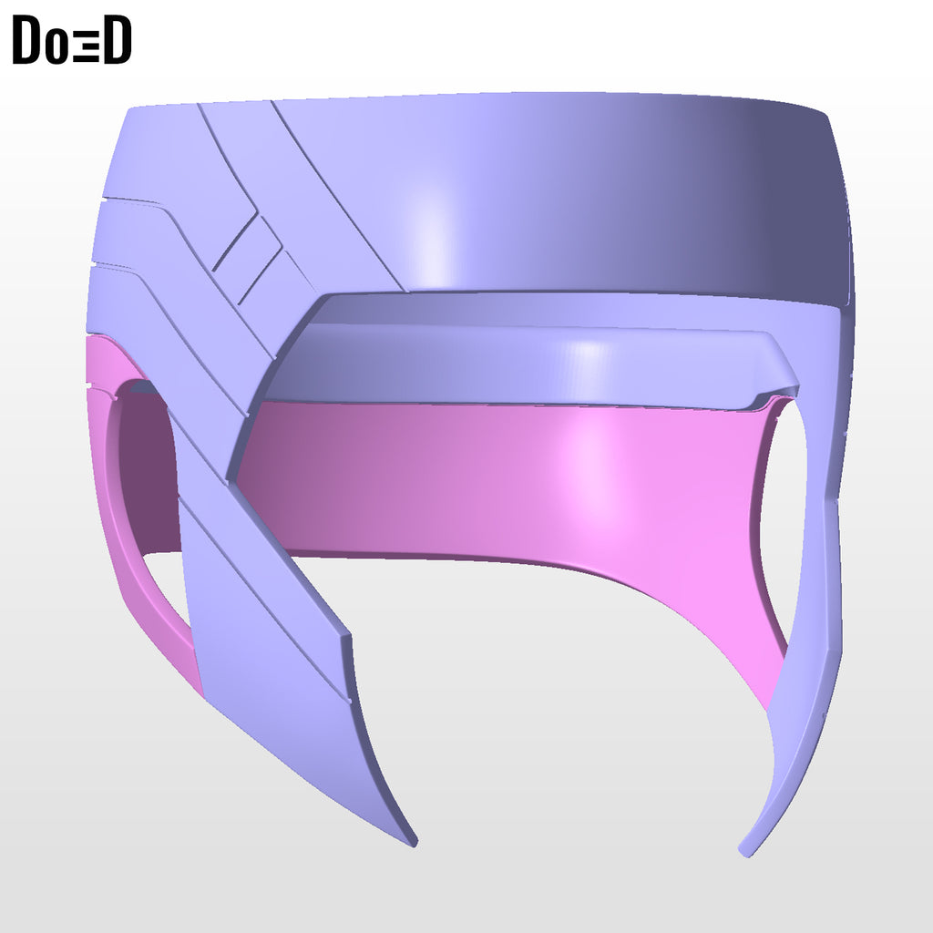 Gambit Helmet 2024 from Deadpool and Wolverine 3D printable model STL file #GB11